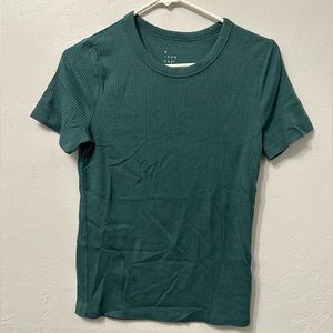 Green t-shirt